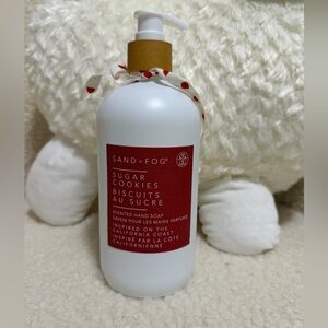 850. Sand+Fog Sugar Cookies Scented Hand Soap - Red and White